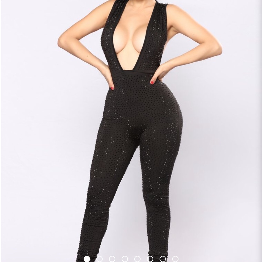 Rhinestone jumpsuit